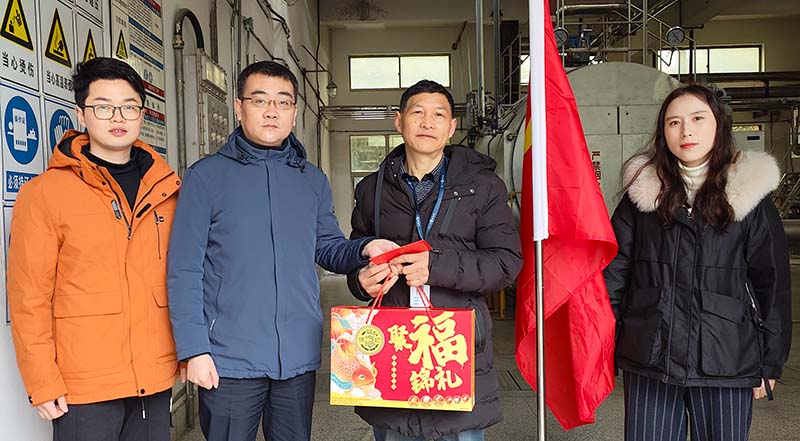 春節慰問(wèn)送溫暖，歲寒情深暖人心